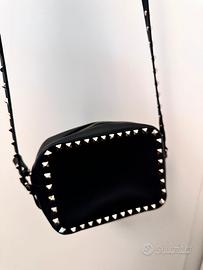 Borsa in pelle nera