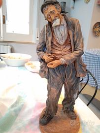 scultura in ceramica 