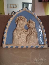Madonna in ceramica 
