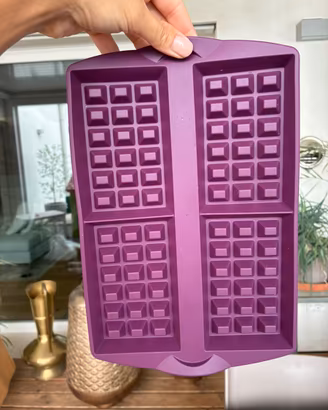 Stampo in silicone Waffle Tupperware– 4 cavità