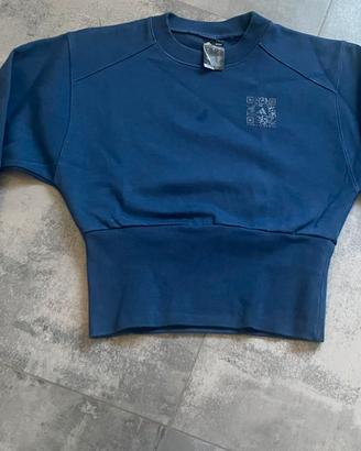Felpa blu Adidas per Karlie Kloss taglia XS donna