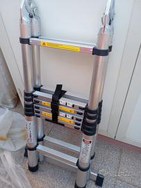 Scala telescopica in alluminio  MT 4,40