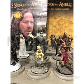 MODELLINI OLTRE 100 SIGNORE DEGLI ANELLI+ESPOSITOR