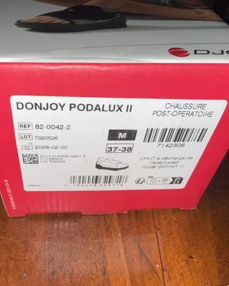 Podalux II Scarpa tutore , post operatorio