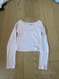 Maglietta maniche lunghe Bershka