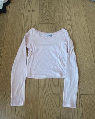 Maglietta maniche lunghe Bershka