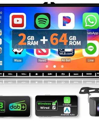 Kit Autoradio Multimedia Car play Android Touch