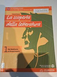 Libro di Italiano- La scoperta della letteratura 