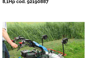 Trincia motocoltivatore BCS Bladerunner 75