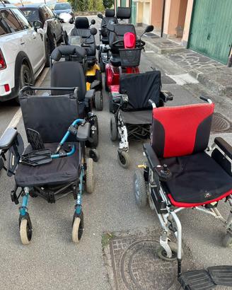 Scooter e carrozzine elettriche per disabili