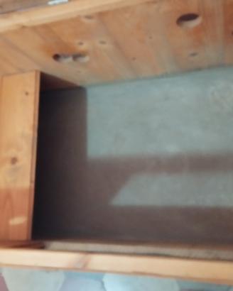 gabbia artigianale in legno 