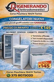 ❄️ CONGELATORI NUOVI – NO FROST / STATICO  ❄️