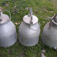 Bidone porta latte vintage 
