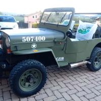 jeep cj3b ASI restaurata completamente 