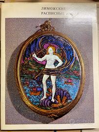 Libro russo su smalti di Limoges