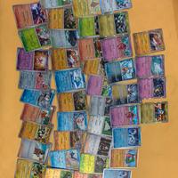 Pokemon- Lotto carte ( comuni,non comuni,holo e re