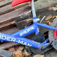 Bici per bambino Spiderman