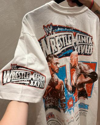 T-Shirt WWE WrestleMania "John Cena vs The Rock"