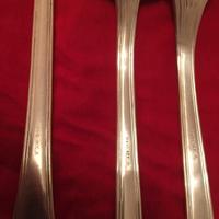 posate placcate in argento