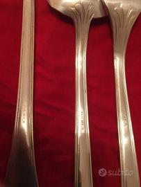 posate placcate in argento