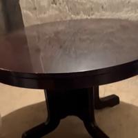 Tavolo da pranzo tondo in legno