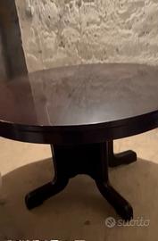 Tavolo da pranzo tondo in legno