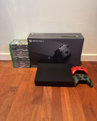 Xbox One X 1TB + 2 Controller + 18 Giochi