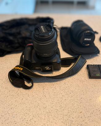 Nikon D5100 kit + 18-55mm, 55-300mm, 50mm f/1.4 