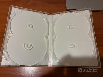 Custodia 4 DVD o 4 CD