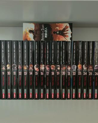 Attacco dei Giganti serie completa 1 - 34