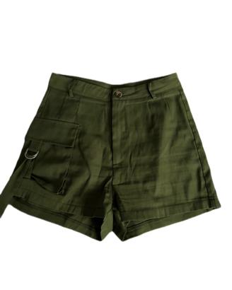 Shorts verde cargo militare