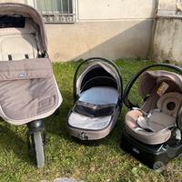 Passeggino trio Chicco active 3 come nuovo