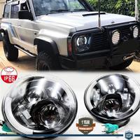 Coppia Fari FULL LED Nissan Patrol GR Angel Eyes