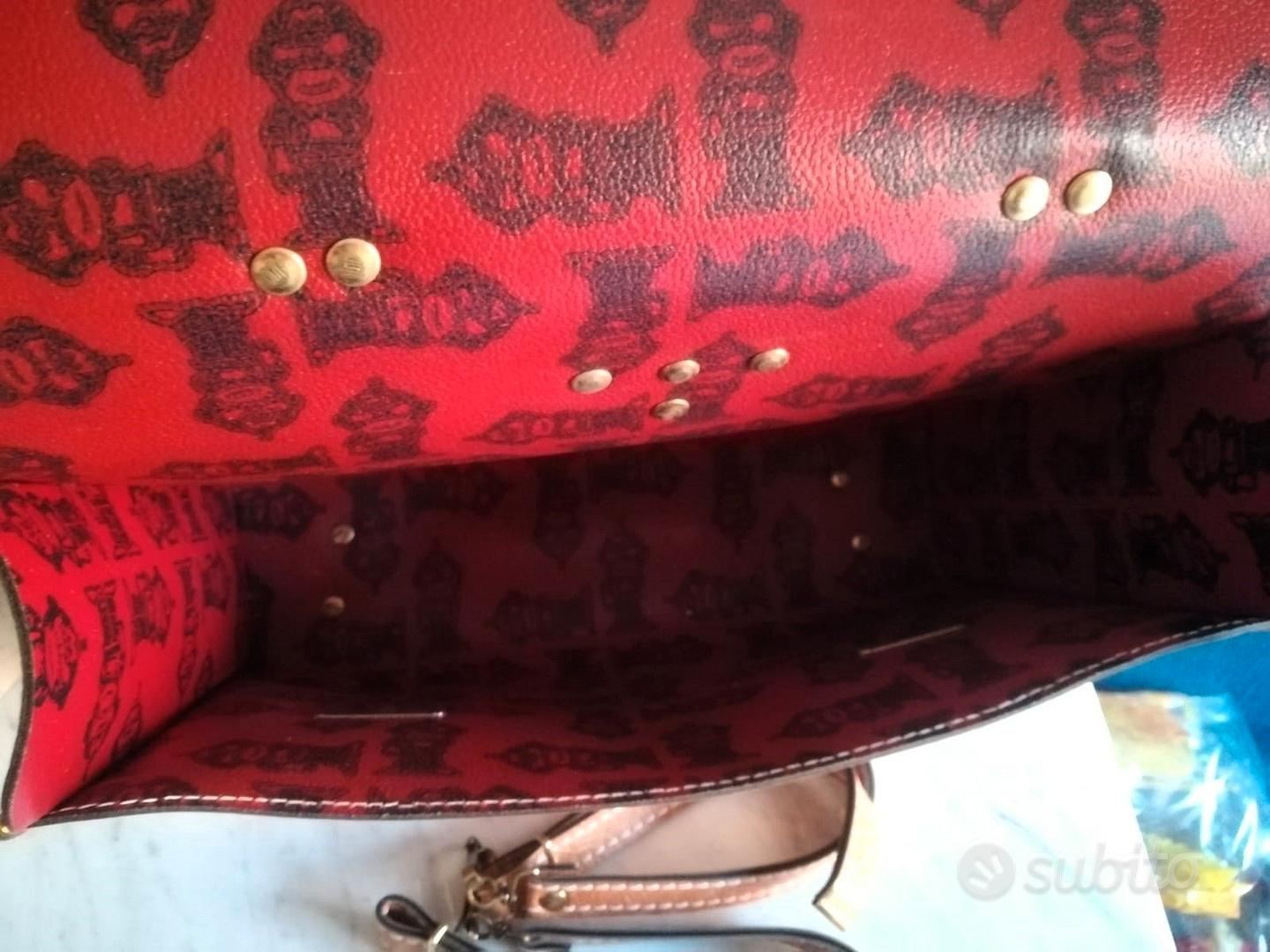 Munari Double Compartment Vachetta Leather Bag