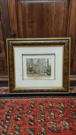 Quadro Altorilievo Fontana Del Tritone Argento 925