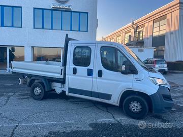 Fiat ducato cassone fisso doppia cabina 7 posti