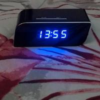 Telecamera WiFi con orologio,videoregistratore, pe