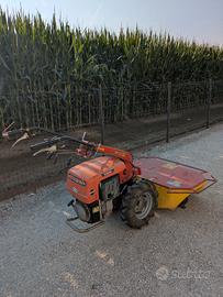 Motocoltivatore Roteco diesel con rotante e fresa 