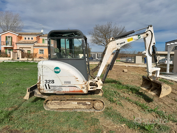 Bob cat x328 miniescavatore