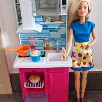 la cucina di Barbie