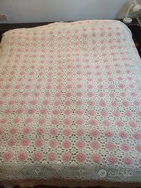 Copriletto matrimoniale uncinetto