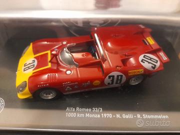 Alfa Romeo Alfa 33/3 Modellino Scala 1/43