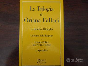 La Trilogia di Oriana Fallaci Cofanetto Box 3 Vol.