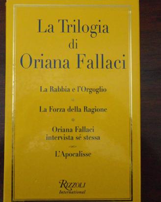 La Trilogia di Oriana Fallaci Cofanetto Box 3 Vol.