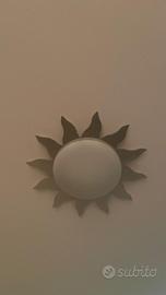 Plafoniera sole lampada da soffitto decorativa