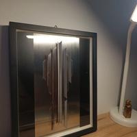 Giulio Piccini - Scultura Inox "Aperture in Rosso"