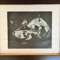 Arte- Incisione di Valerio Pisano (1910-1996)