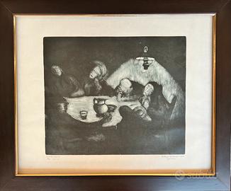 Arte- Incisione di Valerio Pisano (1910-1996)