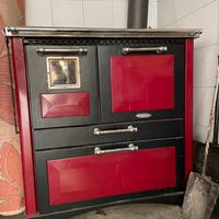 Cucina economica a legna