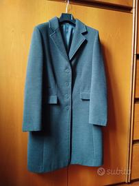 cappotto donna grigio 